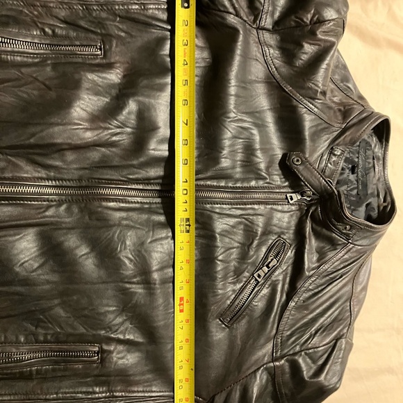 Vintage Kenneth Cole bomber leather jacket - Picture 9 of 12